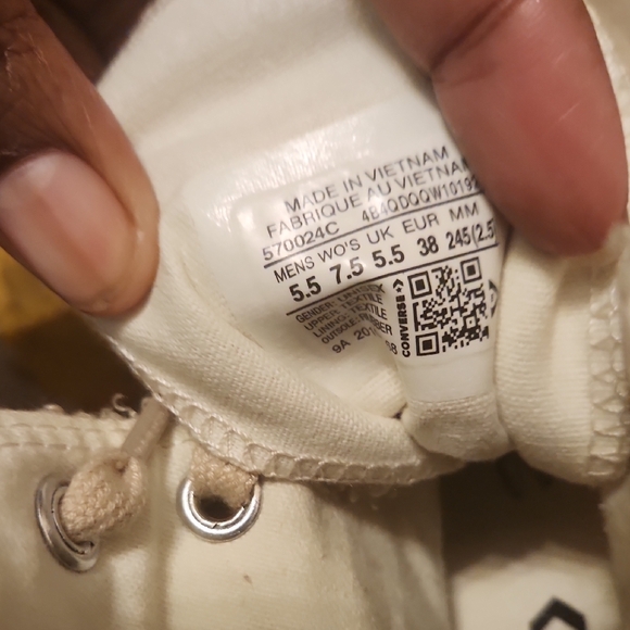 Converse Tan Canvas Platform Sneakers - Picture 2 of 9